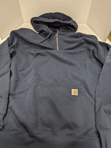 Carhartt Rain Defender Men SIZE 2XL TALL Sweatshirt LOOSE FIT - PREOWNED - Picture 1 of 5