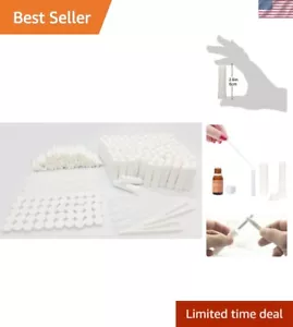 100 Essential Oil Nasal Inhaler Tubes with Wicks and Droppers for Aromatherapy - Picture 1 of 7