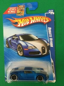 2010 HOT WHEELS HOT AUCTION BUGATTI VEYRON #160/240 B76 - Picture 1 of 12