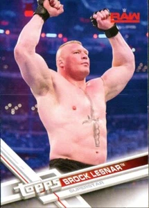 2017 Topps WWE Wrestling Card #10 Brock Lesnar - Picture 1 of 2