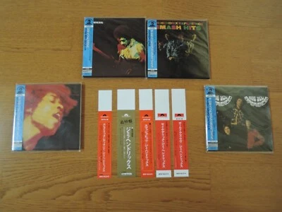 Jimi Hendrix   + 4 Japan Mini LP CD & Replica Obi Set  SS Condition Electric Lad - Image 1 of 3
