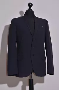 Diesel Black Gold Men's Black Jacket Blazer Cotton Blend Size M - Picture 1 of 7