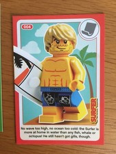 2018 Lego Incredible Inventions Create The World Surfer Card # 004