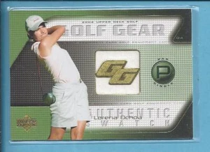 *2004 Upper Deck GOLF GEAR Swatch LORENA OCHOA no.LO-GG - Picture 1 of 1