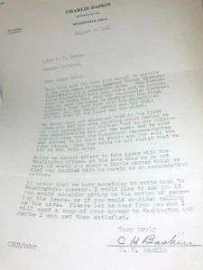 Holdenville-Wewoka Oklahoma-Charlie Baskin/B.F.Davis-1941Elect. Coop Buchstaben (P) - Bild 1 von 7