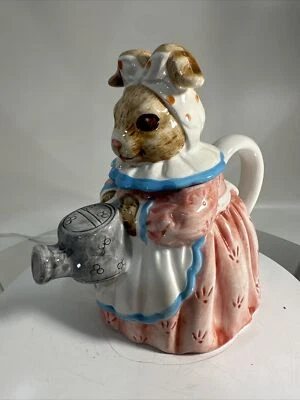 Heritage Mint LTD Collection Ceramic Teapot Bunny Design - Image 1 of 4