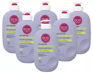 6 Pack of EOS Shea Better Body Lotion, Vanilla Cashmere 16 Ounce - Picture 1 of 2