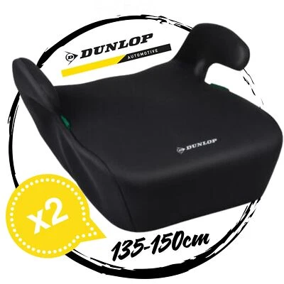 TRONICXL FÜR DUNLOP 2x Dunlop Auto Kindersitzerhöhung KFZ Kinder Sitz Erhöhung Autositz Erhöhung