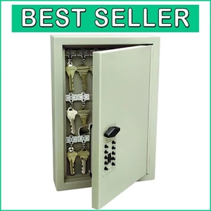 Secure 30-Key Capacity TouchPoint Combination Key Locker - Clay Finish - Picture 1 of 11