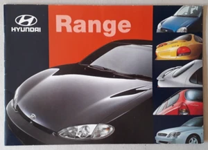 Hyundai Range Brochure 1998 - Atoz Accent Lantra Sonata Coupe H100 - Picture 1 of 8