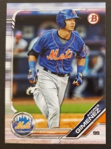 2019 Bowman #BP-77 Andres Gimenez METS Paper Prospect baseball card NM/MT - Picture 1 of 2