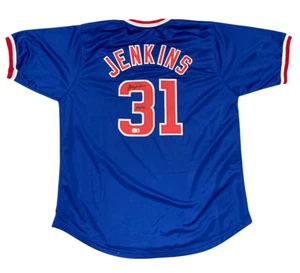 Fergie Jenkins Signed Chicago Cubs Custom Jersey w/ HOF 91 Beckett Wit BAS COA - Picture 1 of 3