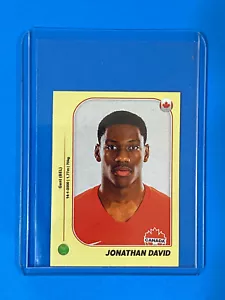 Jonathan David Novato Canadá WC Polonia MENOR DE 20 EDICIÓN GLORIA Como Nuevo - Imagen 1 de 3