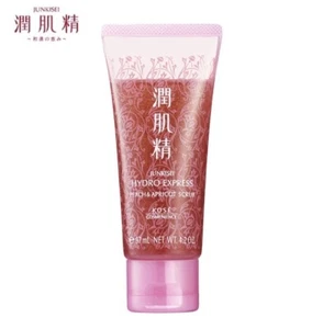 KOSE JUNKISEI Hydro Express Peach & Apricot Scrub 97ml - Picture 1 of 2