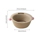 Multifunctional Bowl Drainer Vegetable Cleaning Washing Vegetables  Kitchen