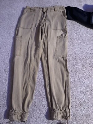 女式棕褐色工装裤 — 第 1/2 张图片