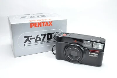 [Near MINT w/ Box] Pentax Zoom 70-X 35mm Point & Shoot Film Camera  From Japan - Image 1 of 4