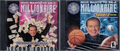 Who Wants to Be a Millionaire Second 2nd Edition & Sports Edition Pc New XP - Image 1 of 2