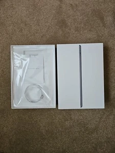 Apple iPad 7th Generation White Cardboard Storage Gift Empty Box Only Space Gray - Picture 1 of 11