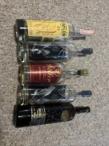 EMPTY Weller Antique 107, Eagle Rare, Smoke Wagon EH Taylor bottles - Picture 1 of 6