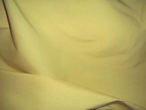 5 yds x 60" Yellow Cotton Blend Canvas Duck Heavy Upholstery Home Decor Fabric - Picture 1 of 5