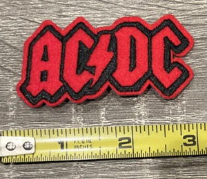 ACDC Patch Rock Band Metal Jacket Sew on Iron on 80s Ac/dc Gift - Picture 1 of 1