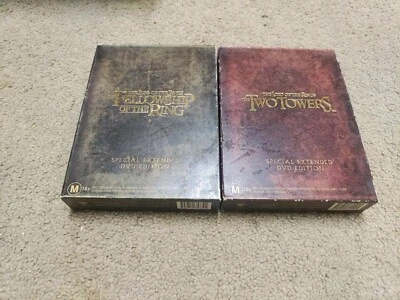 The Lord Of The Rings Special Extended Version Fellow Ship Of The Ring 2 Towers  - Image 1 of 4