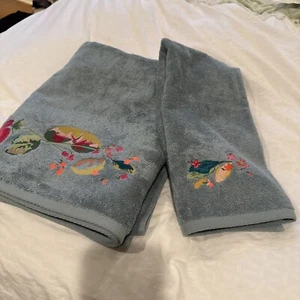 Yves Delorme Bath Sheet And Hand Towel NWT Aux - Picture 1 of 8