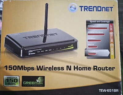TRENDnet 150Mbps Wireless N Home Router - Image 1 of 4