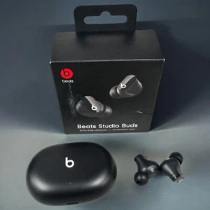 Beats Studio Buds True Wireless Noise Cancelling In-Ear Headphones (Black) - Picture 1 of 5