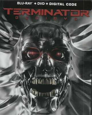 Terminator Genisys (Steelbook) [Used Very Good Blu-ray] With DVD, Steelbook, D - Image 1 of 3