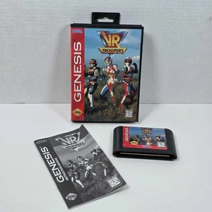 Saban's VR Troopers (Sega Genesis) Complete CIB - Picture 1 of 10