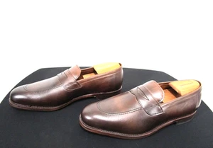Neu ohne Karton Allen Edmonds Lake Forest braun brüniertes Leder Halbschuhe Schuhe Herren 11,5 D - Bild 1 von 10