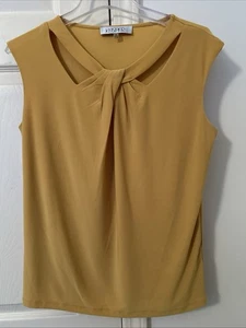 Kasper Damen Größe M ärmellos, senffarbe, gebraucht sehr guter Zustand. - Bild 1 von 5