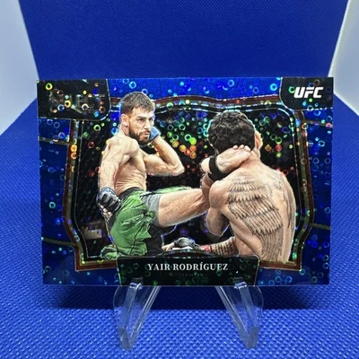 2023 Panini Select UFC Octagonside H2 Blue Disco Prizm /49 Yair Rodriguez #259 - Image 1 of 4
