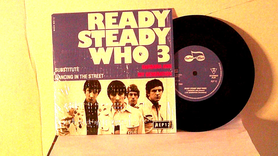 The Who,Rep 12,"Ready Steady Who 3"UK,7" EP with P/C,Ri,1966 live in France,Mint - Image 1 of 1