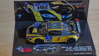 Minichamps 1:43 Audi R8 LMS Black Falken 24h Nürburgring 2010 - Bild 1 von 3