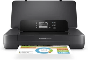 HP OfficeJet 200 Portable Printer with Wireless & Mobile Printing CZ993A Black - Picture 1 of 6