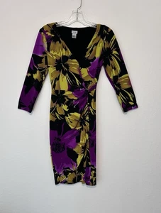 Cache Slip-on Lined Bodycon Dress Size Small - Picture 1 of 5