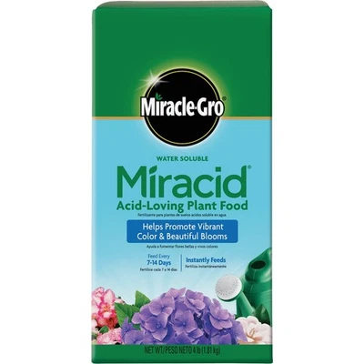 Miracle-Gro Miracid 4 Lb. Water Soluble Acid-Loving Plant Food 1850011 - Image 1 of 4