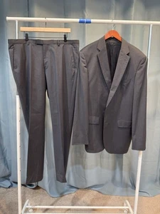 Hugo Boss Suit, Gray, 46L - Picture 1 of 22