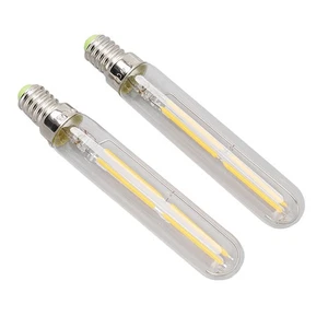 Hot 2Pcs LED Tube Bulb 4W E14 2300K Tubular Light Lamp Bulbs T20x120 220‑240V - Picture 1 of 24