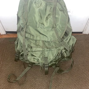 Alice Backpack US Army Field Pack Combat Nylon LC-1 w/ Metal Frame Large Nice! - Picture 1 of 5