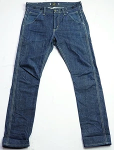 Lee 101L Logger Dry Raw Denim Jeans Herren Gr. W31 L32 S Small Zip Fly Braces - Bild 1 von 13