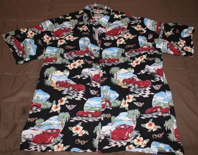 2003 1953 50th Corvette Anniversary Hawaiian Short Sleeve Button Shirt Men’s XXL - Image 1 of 3