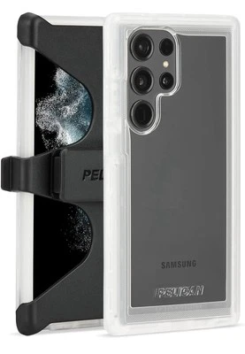 Pelican Voyager Samsung Galaxy S23 Ultra Case, 18 Foot Drop Protection, Clear - Image 1 of 4