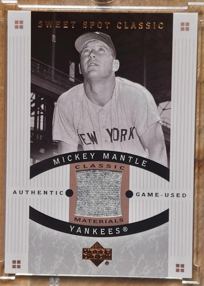 米奇·曼托 2005 年 UD Sweet Spot 经典比赛用球衣 SP #CM-MM 纽约洋基队 — 第 1/1 张图片