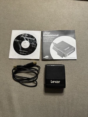 Lexar Professional  Compact Flash Reader 4 Port USB 2.0 Hub - Image 1 of 2