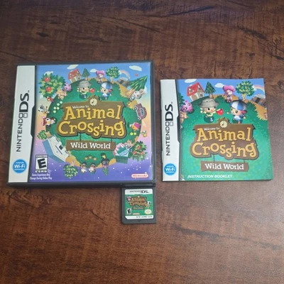 Animal Crossing: Wild World Nintendo DS 2005 CIB Great Condition - Image 1 of 4