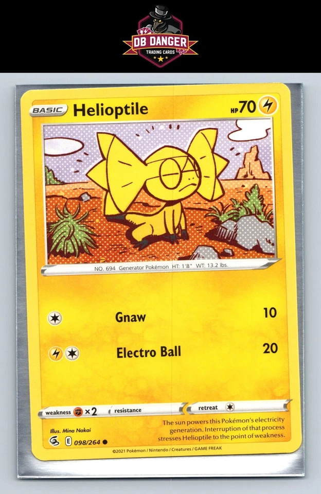 SWSH08: Fusion Strike #098/264 Helioptile - Image 1 of 1